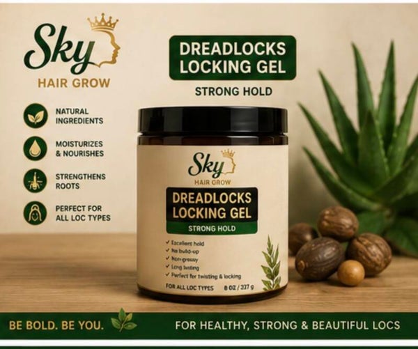 Sky hair grow dread lock set