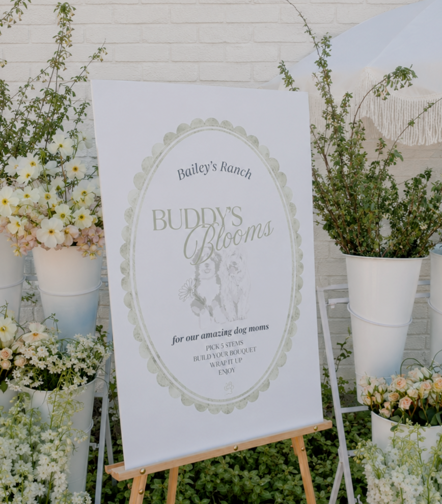 Custom Easel Sign