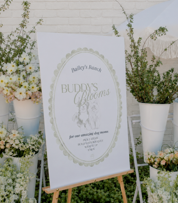 Custom Easel Sign