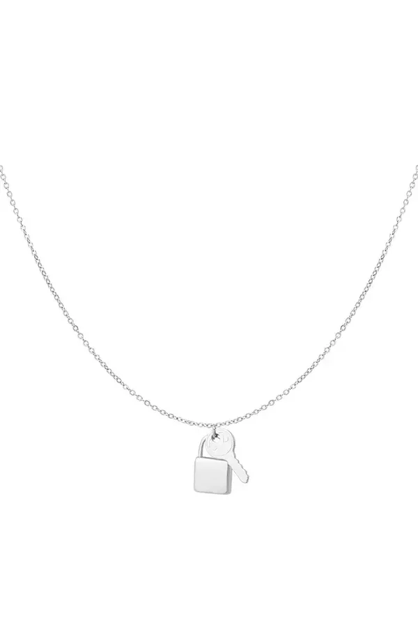 Ketting slot - Zilver