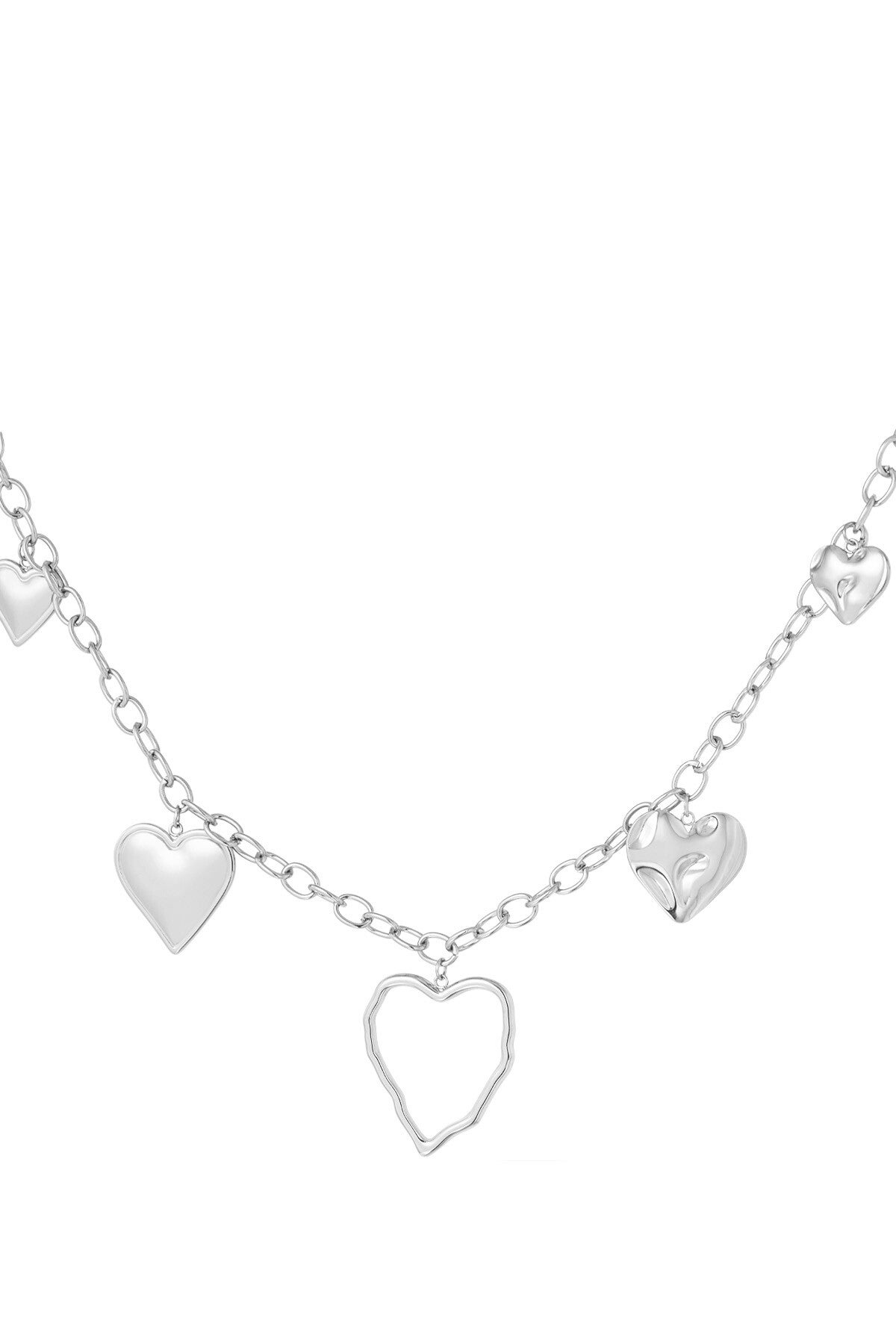 Bedelketting lover girl - Zilver