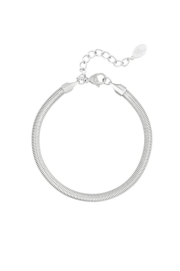 Armband basic - Zilver