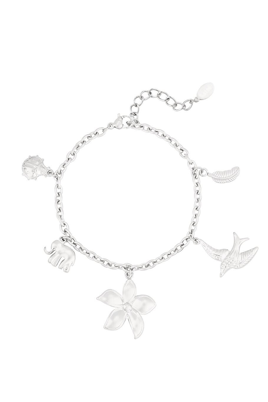 Armband fauna & flora - Zilver