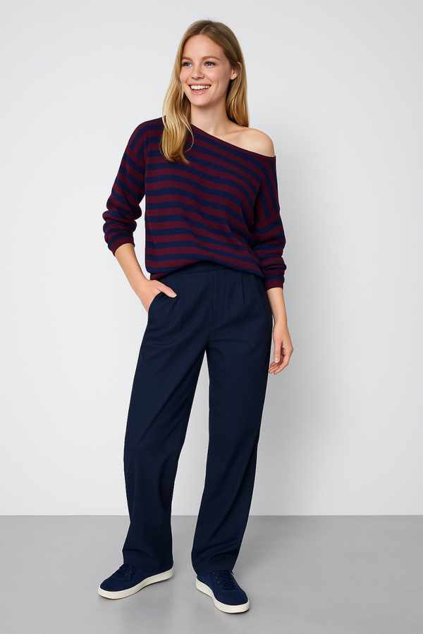 Broek - Navy - Maat M