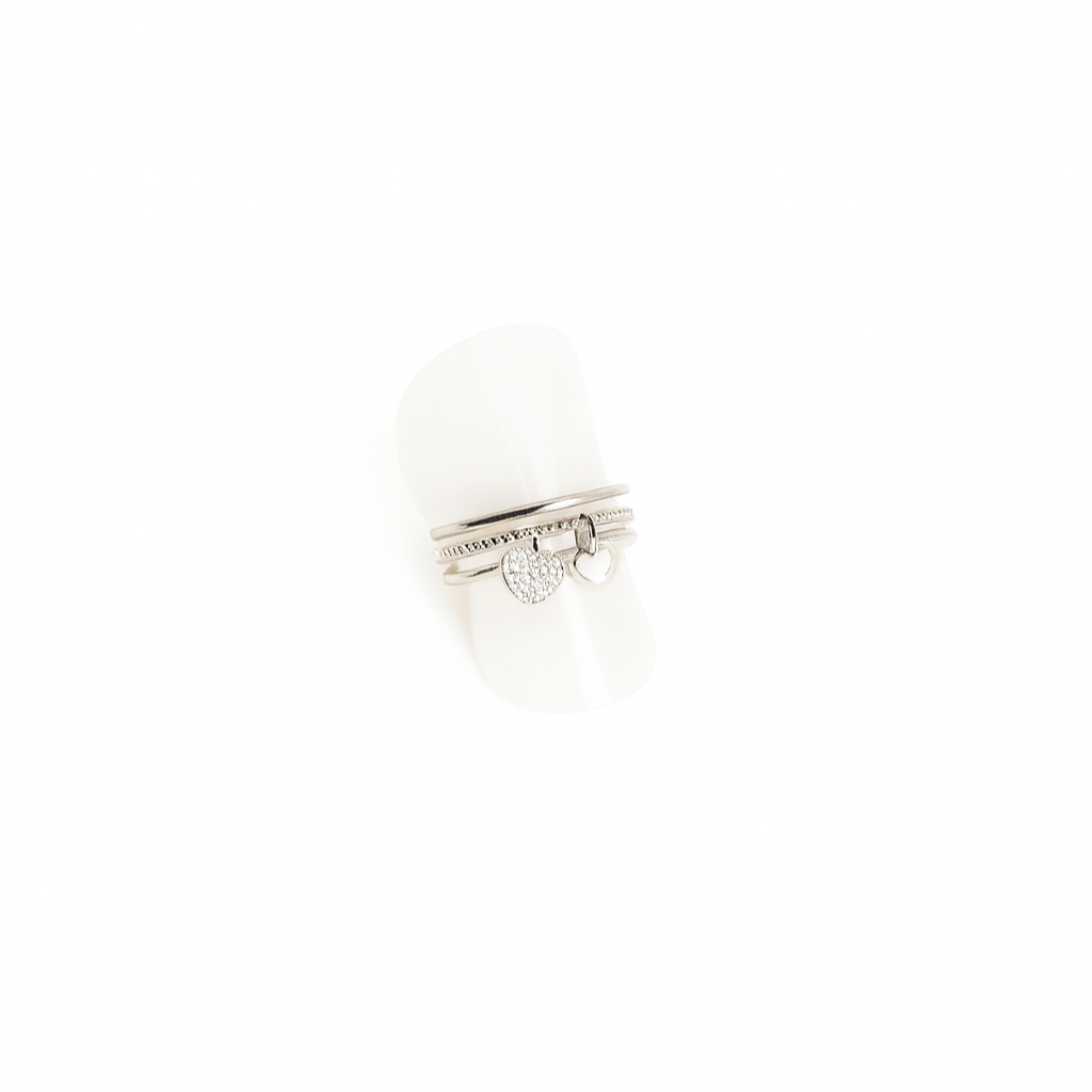 Ring charming love - Zilver