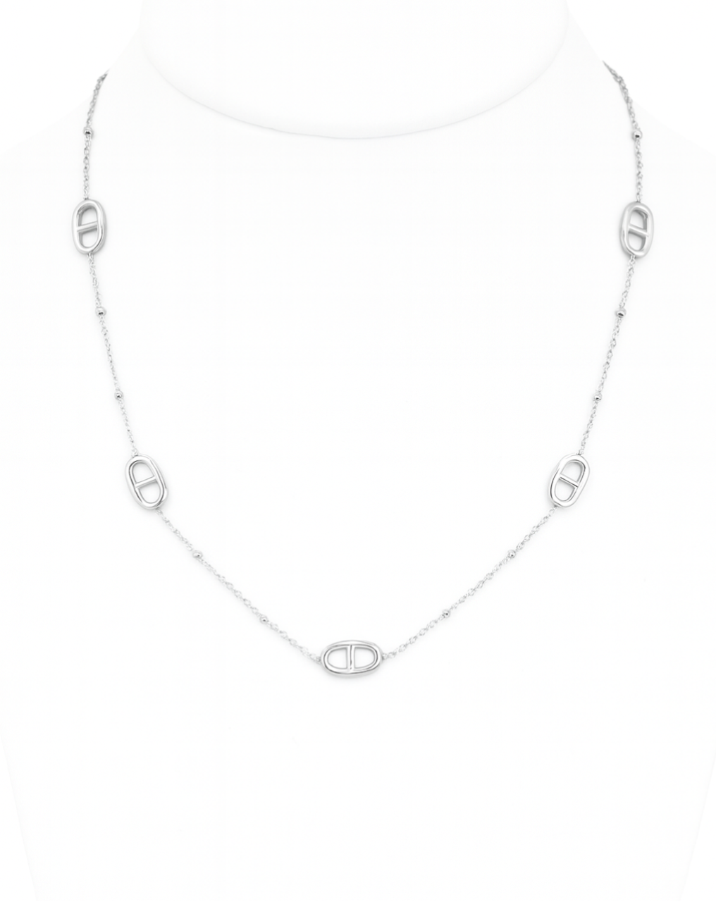 Ketting DD fijn - Zilver