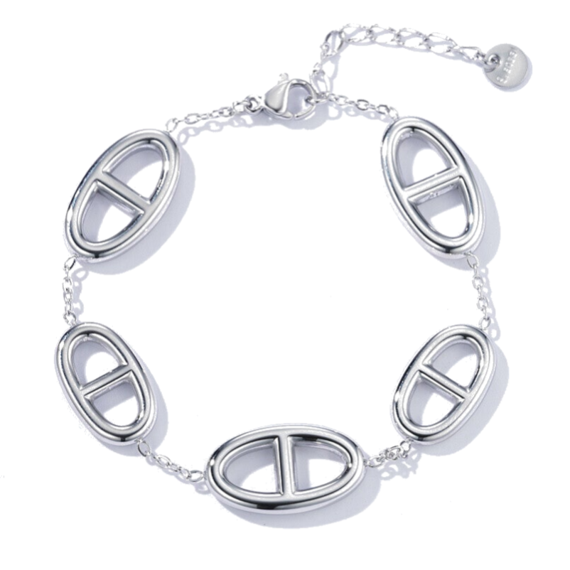 Armband DD - Zilver