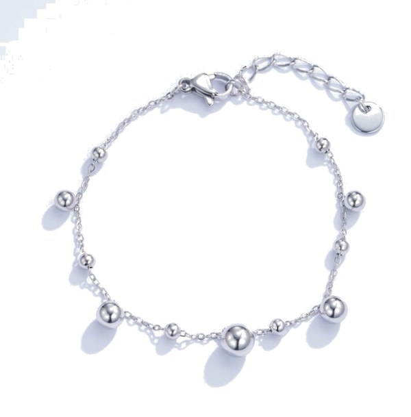 Armband bolletjes - Zilver
