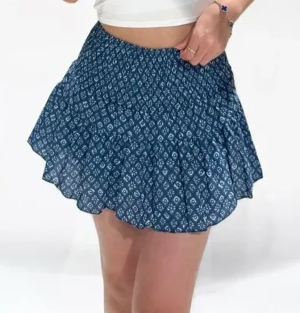 Nora skort / rok - Print