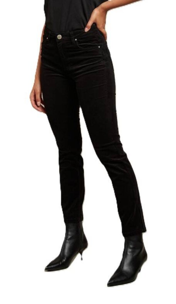 Toxik3 broek ribvelours - Zwart