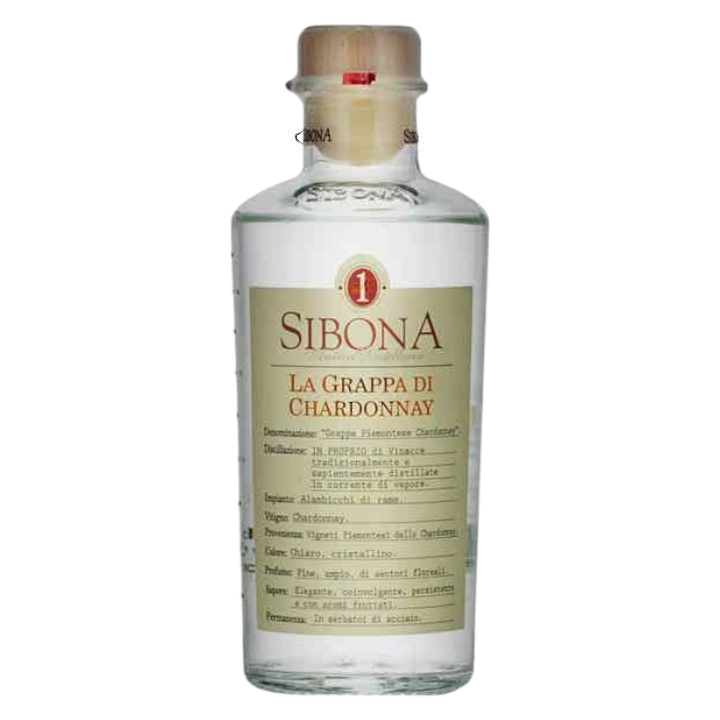 Sibona Grappa di Chardonnay 50cl