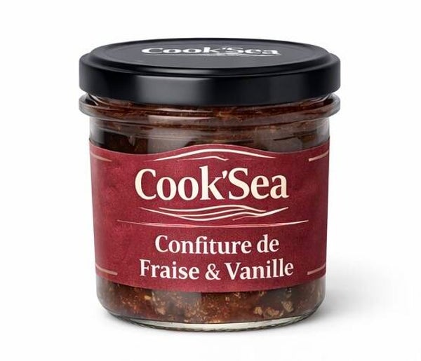 Confiture fraise & vanille