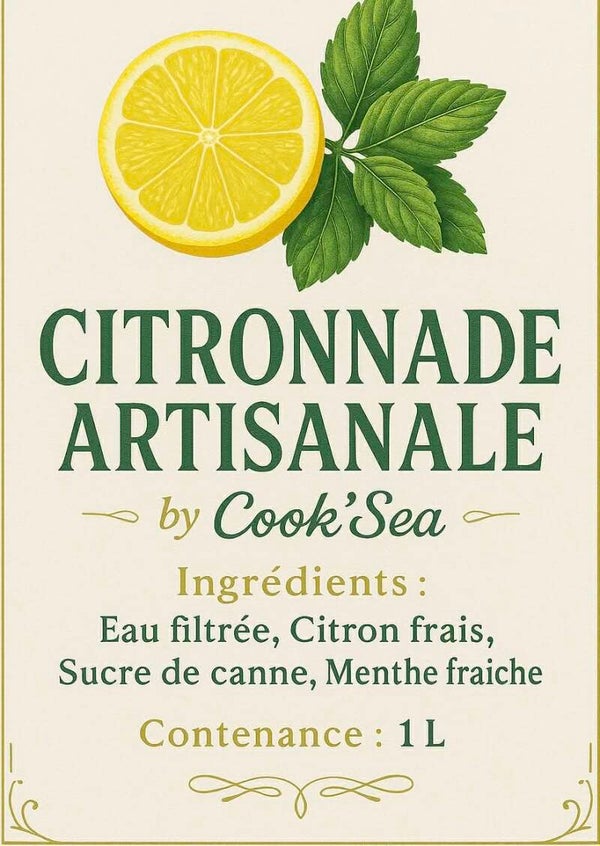 Citronnade artisanale maison
