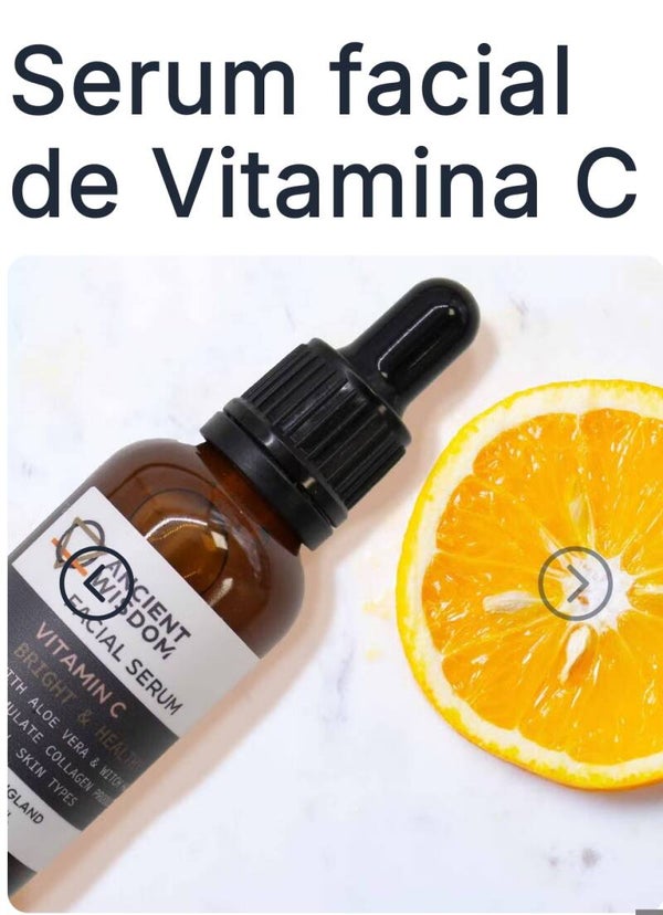 Sérum facial de Vitamina C
