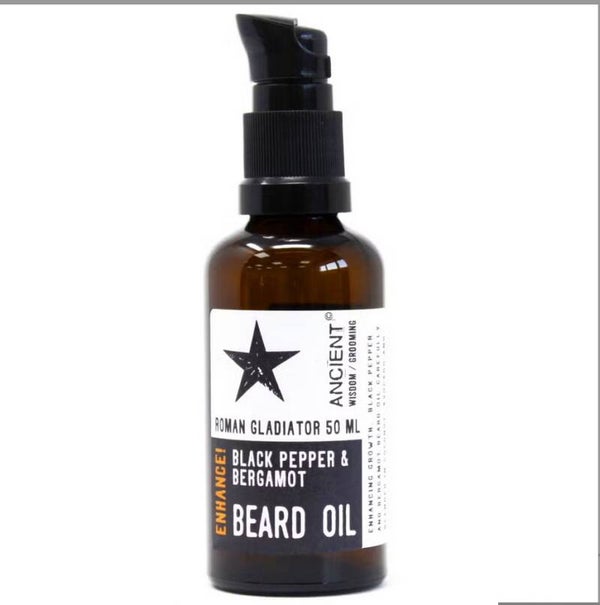 50ml d'huile à barbe - musc viking - nettoie !