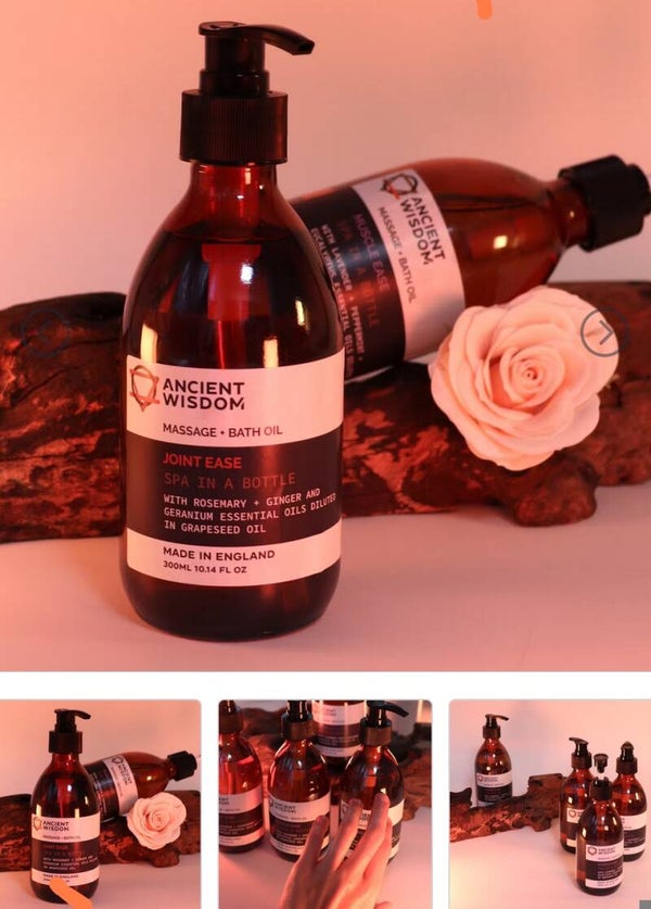 Huile de Massage et de Bain d'Aromathérapie - Articulations 300 ml