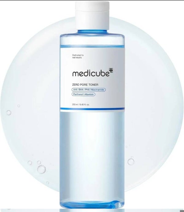 Toner pour pores Medicube Zero Pore, Exfoliant et hydratant