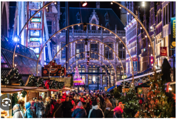 kerstmarkten in Gent met de bus(De Lijn)