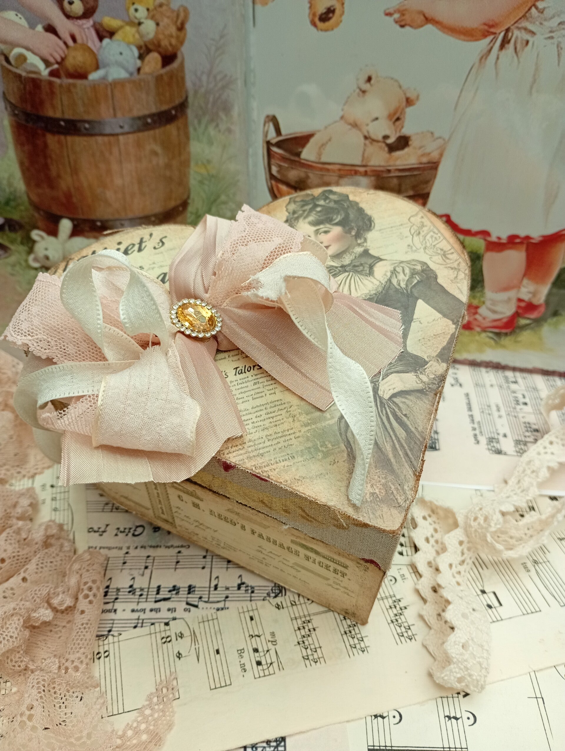 Treasurebox in brocante stijl