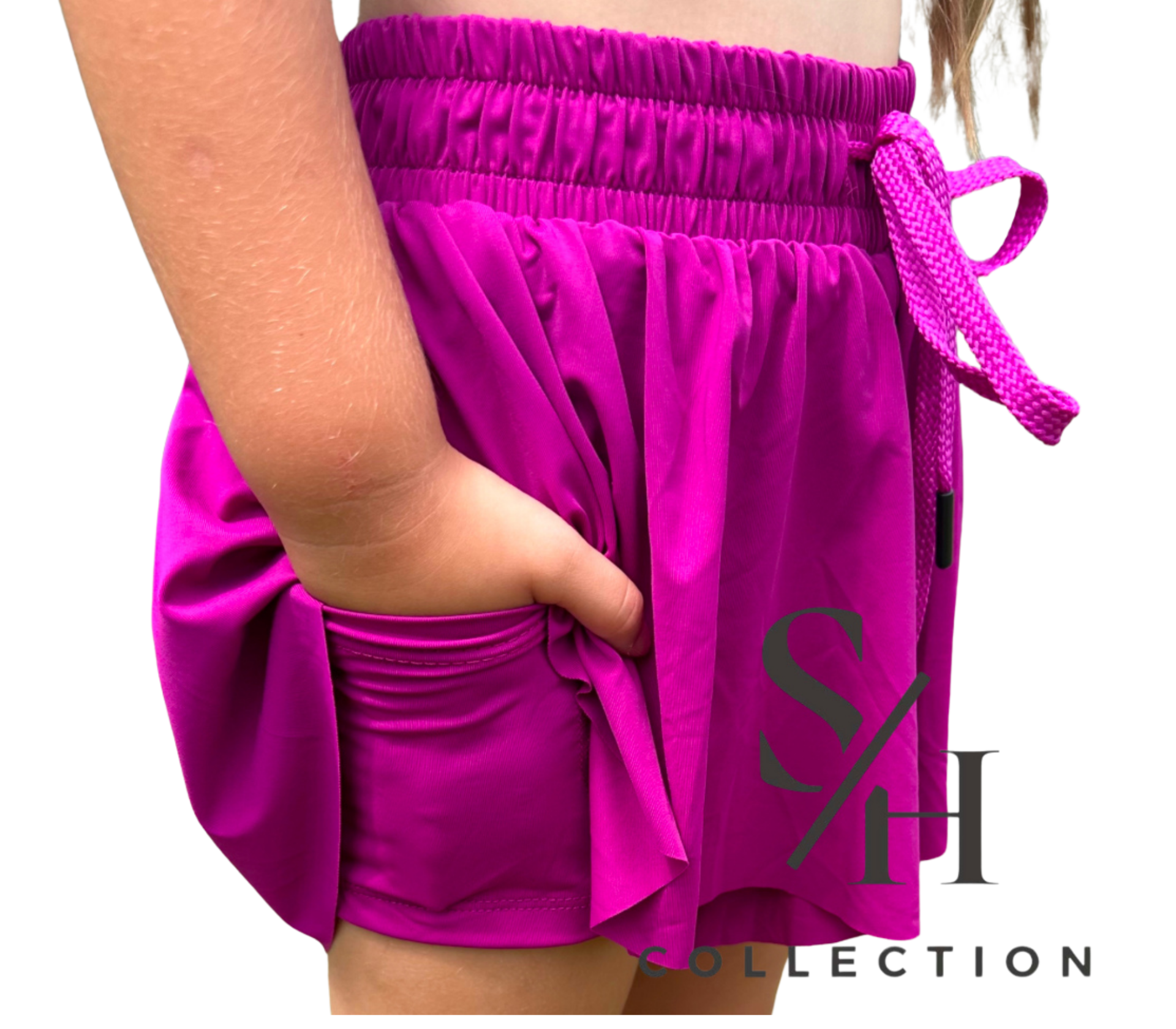 Butterfly Shorts - Dragonfruit