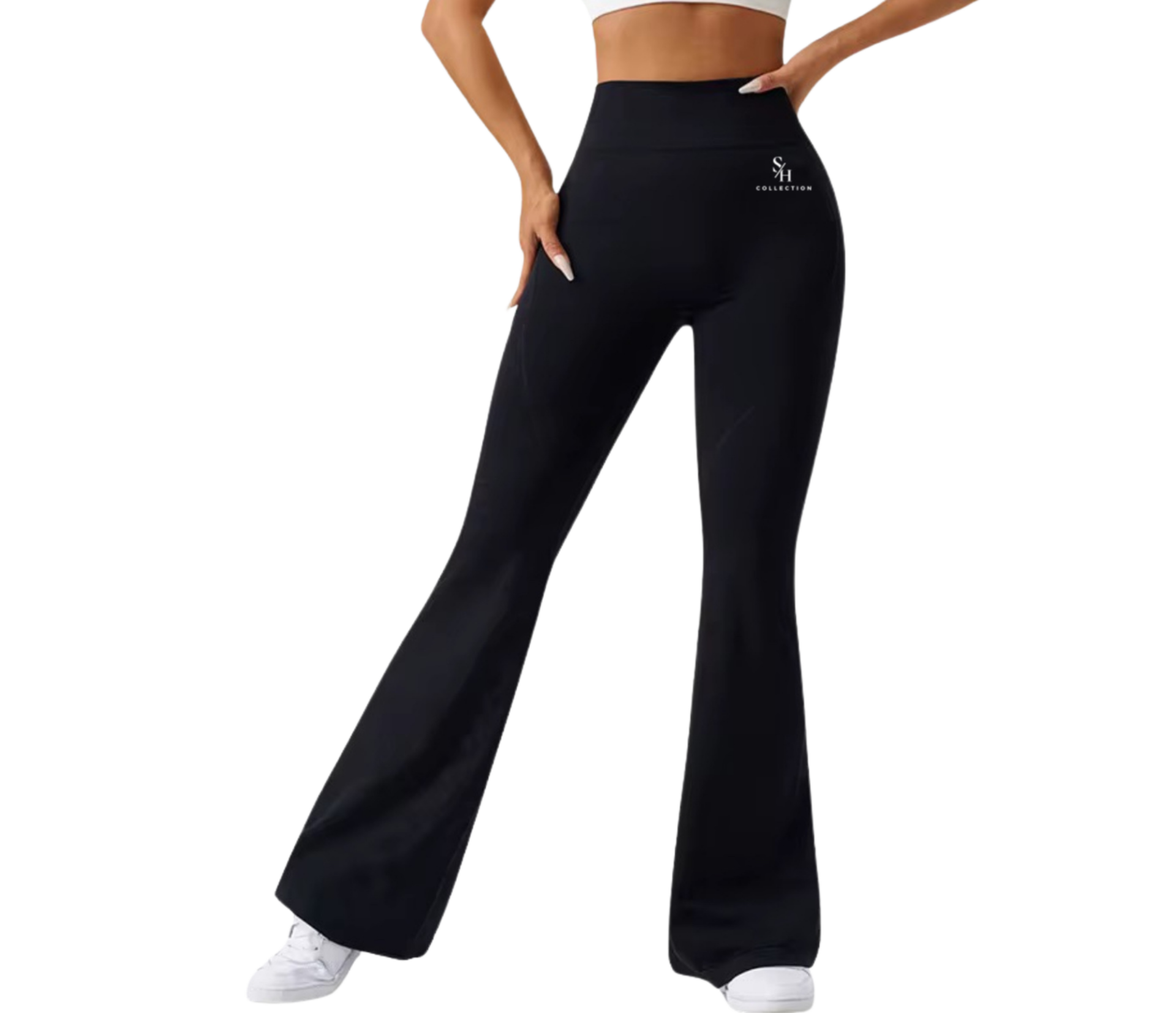Signature Flare Leggings - Black
