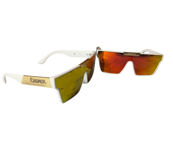 Casper Sunglasses - White/Red