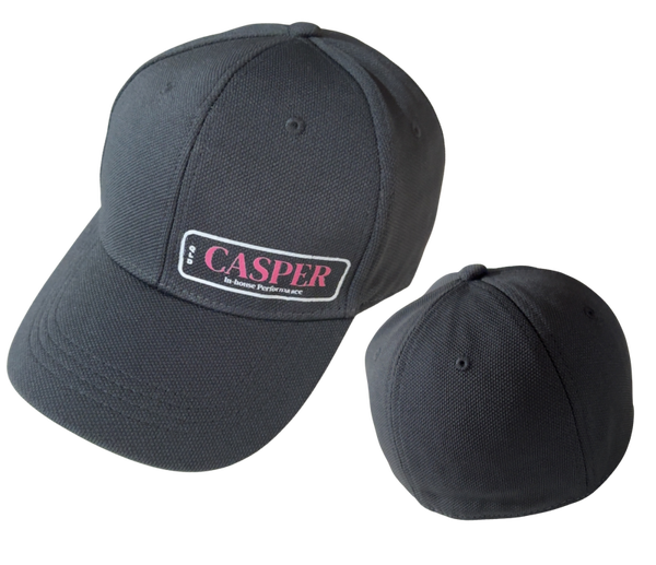 Casper Flexifit Cap - White Number Plate