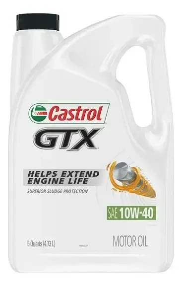Aceite Castrol GTX SAE-10W-40 (Galón).