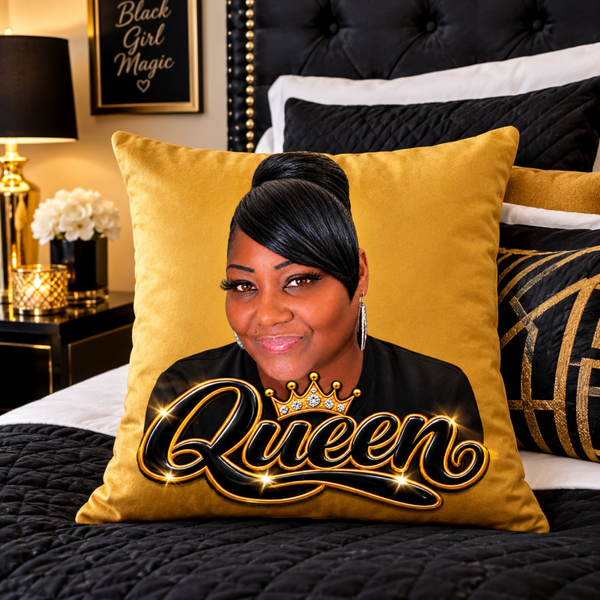 Custom photo throw pillows