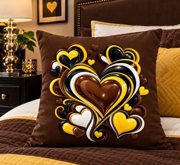 Throw pillows or you can get them custom made insert are included
