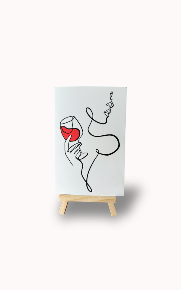 Carte Postale Vino