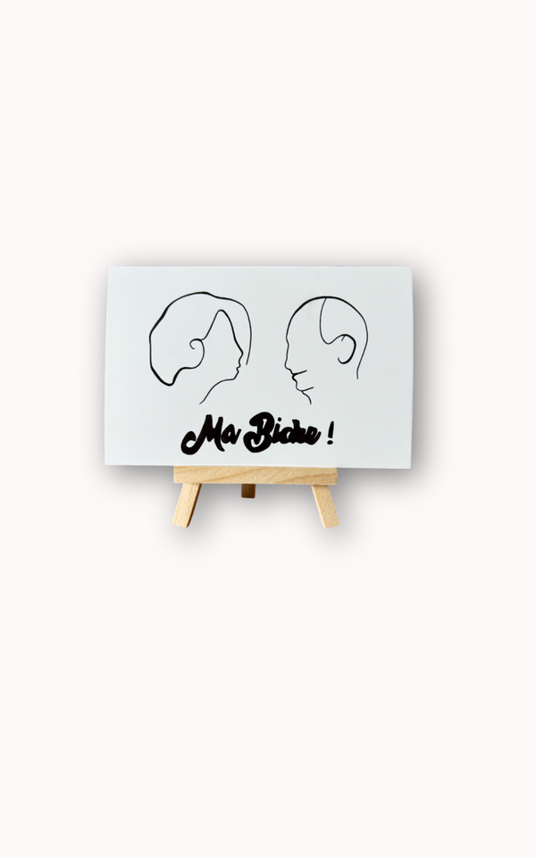 Carte Postale Ma Biche