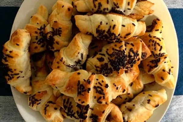 Mini croissant chocolat