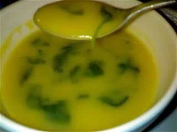 Spinach soup