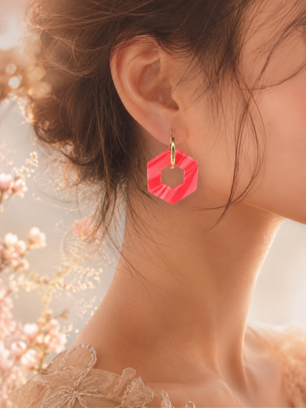 Hexa Brut - Rouge Tendresse