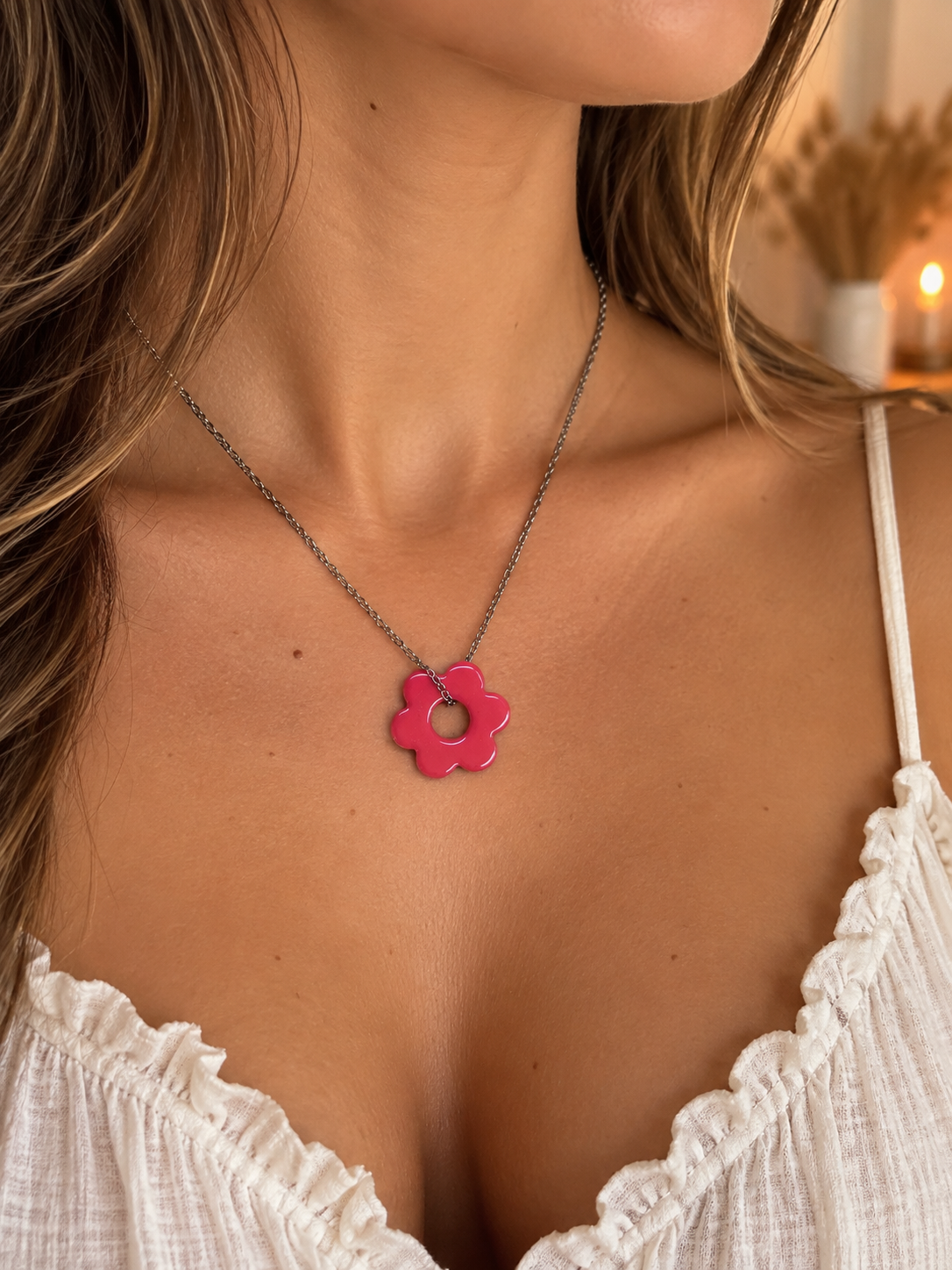 Collier Corolle Douce - Hors Collection
