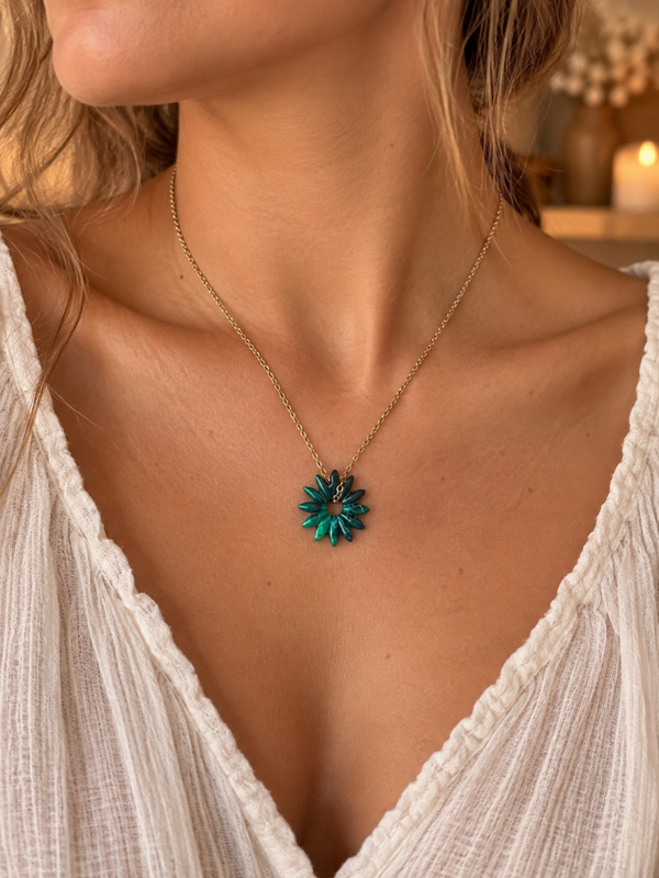 Collier Rosée - Jardin Secret