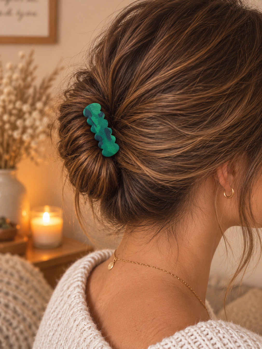 Pince à cheveux Nuage - Jardin Secret