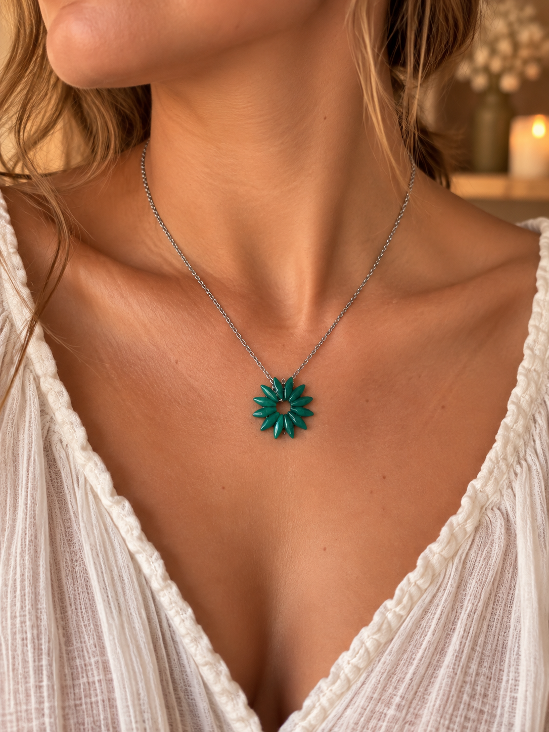Collier Rosée - Jardin Secret