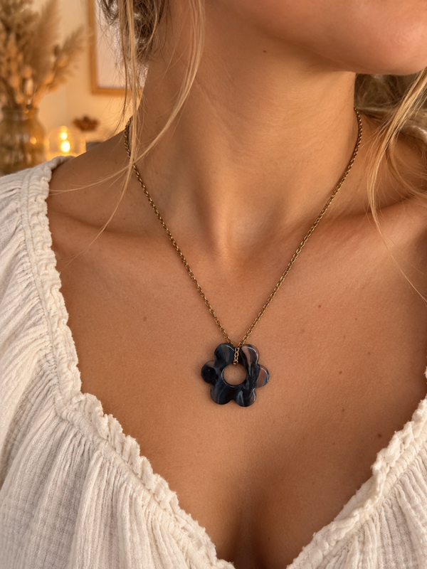 Collier Corolle Douce - Hors Collection