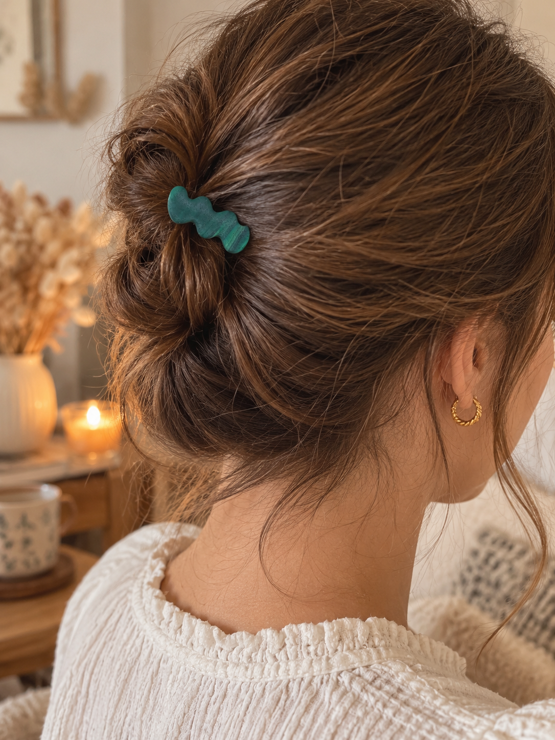 Pince à cheveux Douceur - Jardin Secret