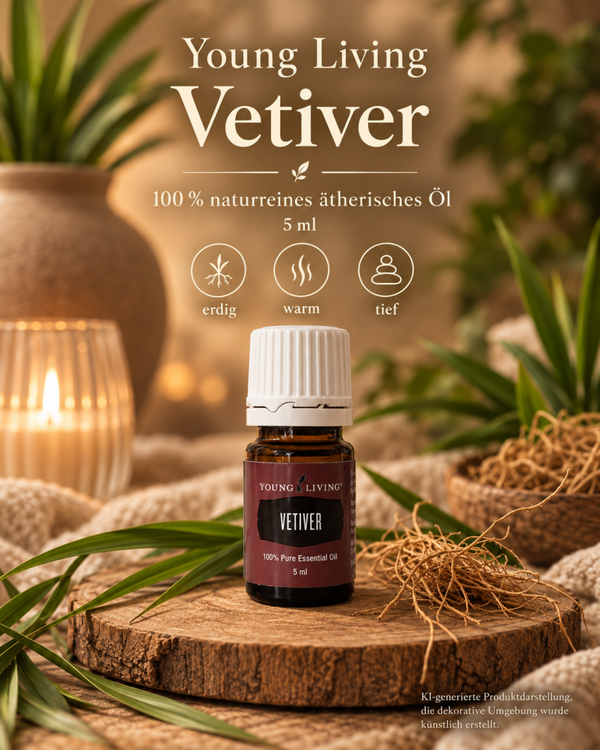 Vetiver 5 ml – erdig, warm & tief
