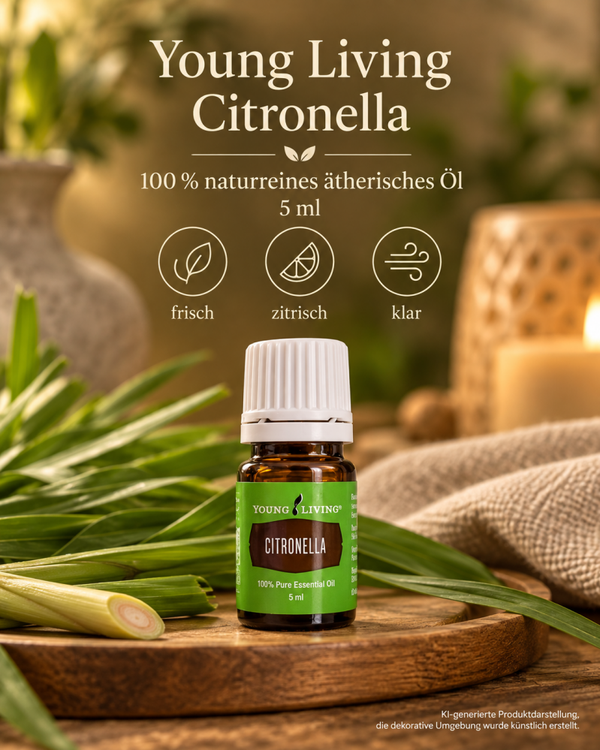 Citronella 5 ml – frisch, zitrisch & klar
