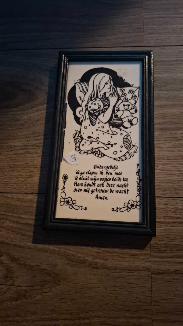 Tweedehands Wc tegeltje