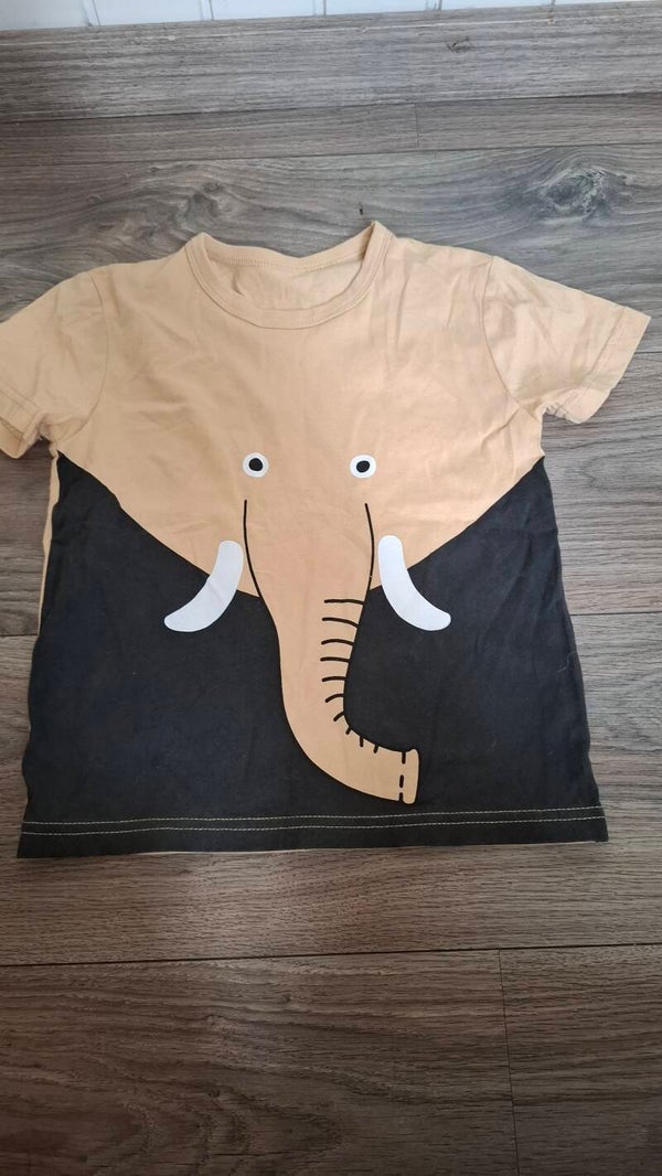 Tweedehands jongens t-shirt maat 110