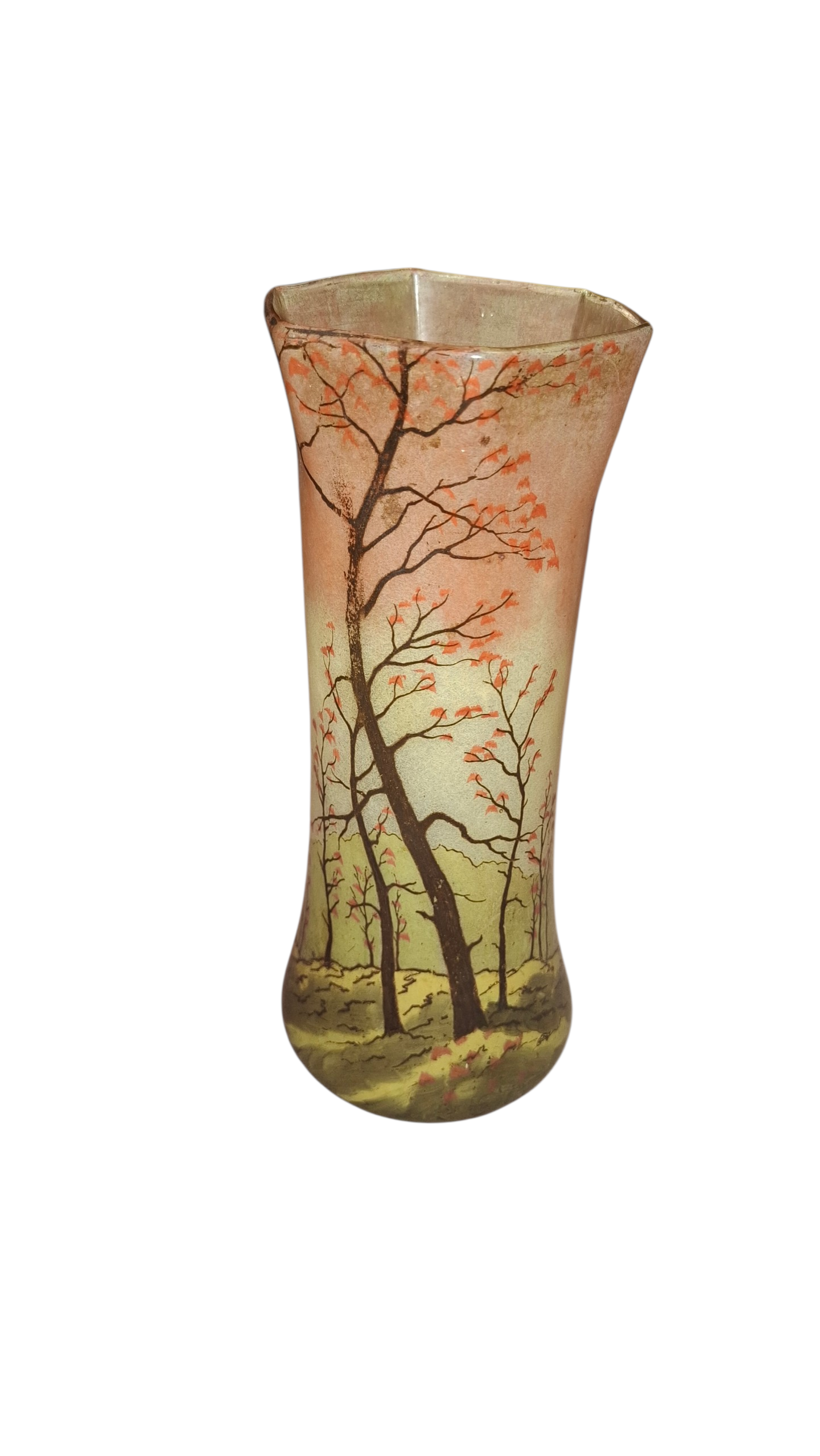 Grote vaas van Legras, begin 20e eeuw. Restyle-it 2dehands Online winkelen