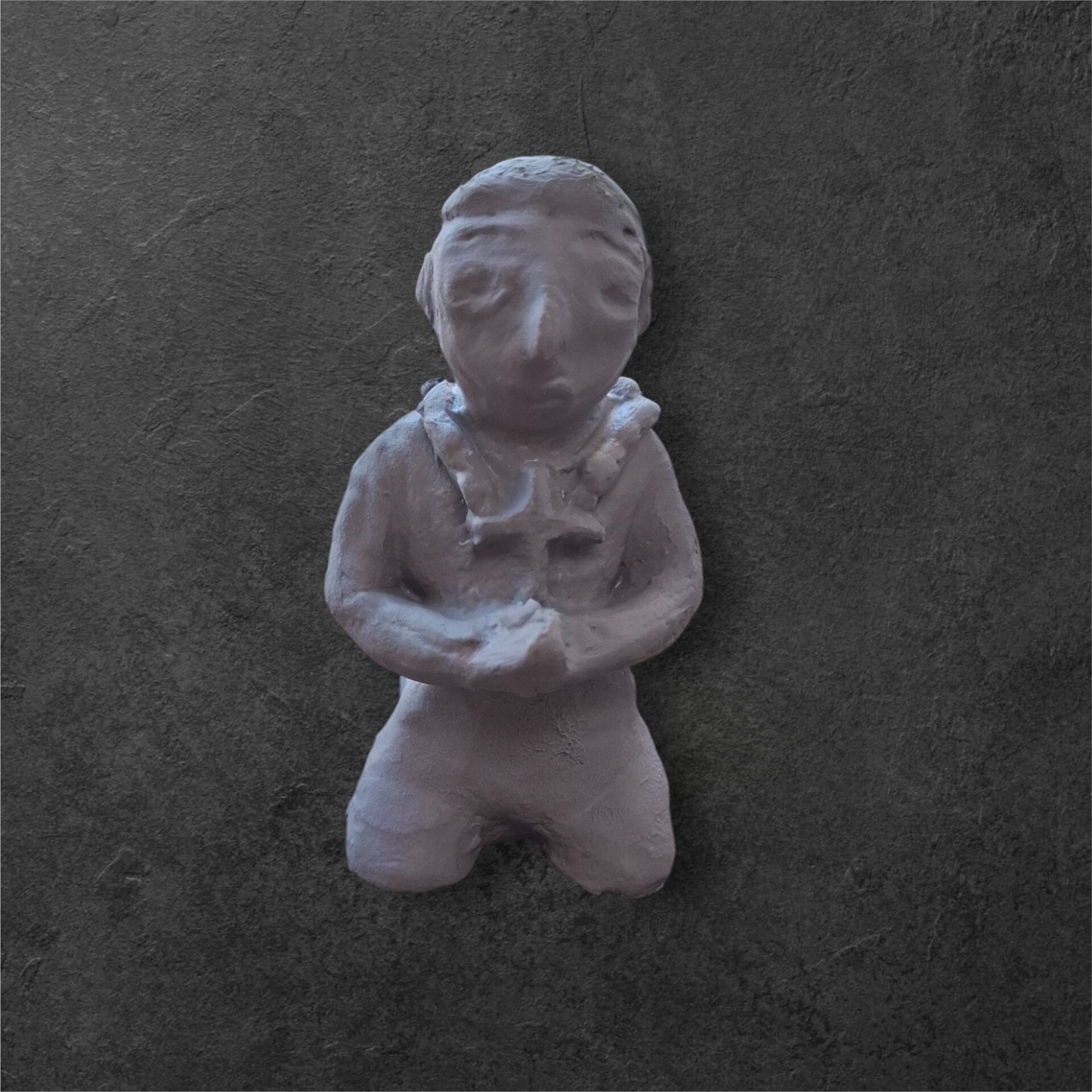 Handmade Heilig beeldje van Klei