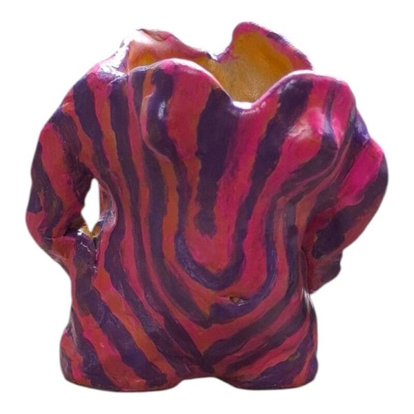 handmade vrouwenlichaam vaas www.restyle-it.nl