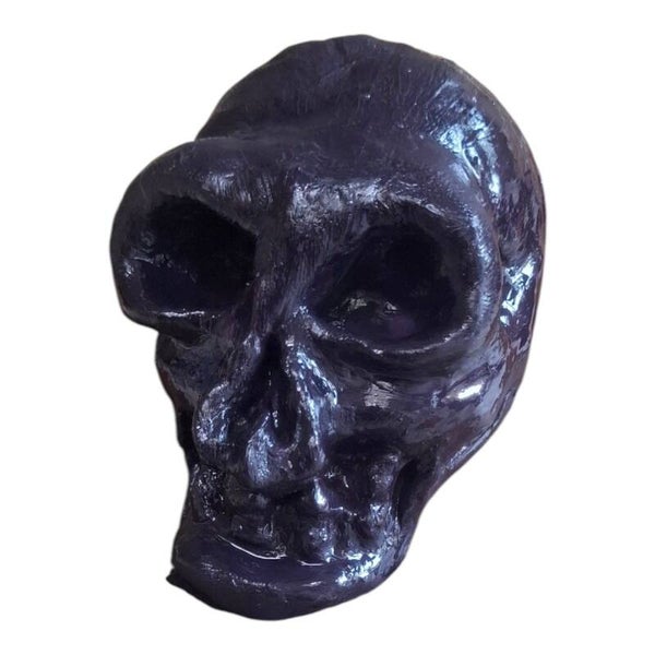 Art deco skull