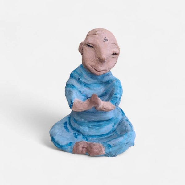 2dehands Webshop restyle-it Handmade Clay decoration Monnik